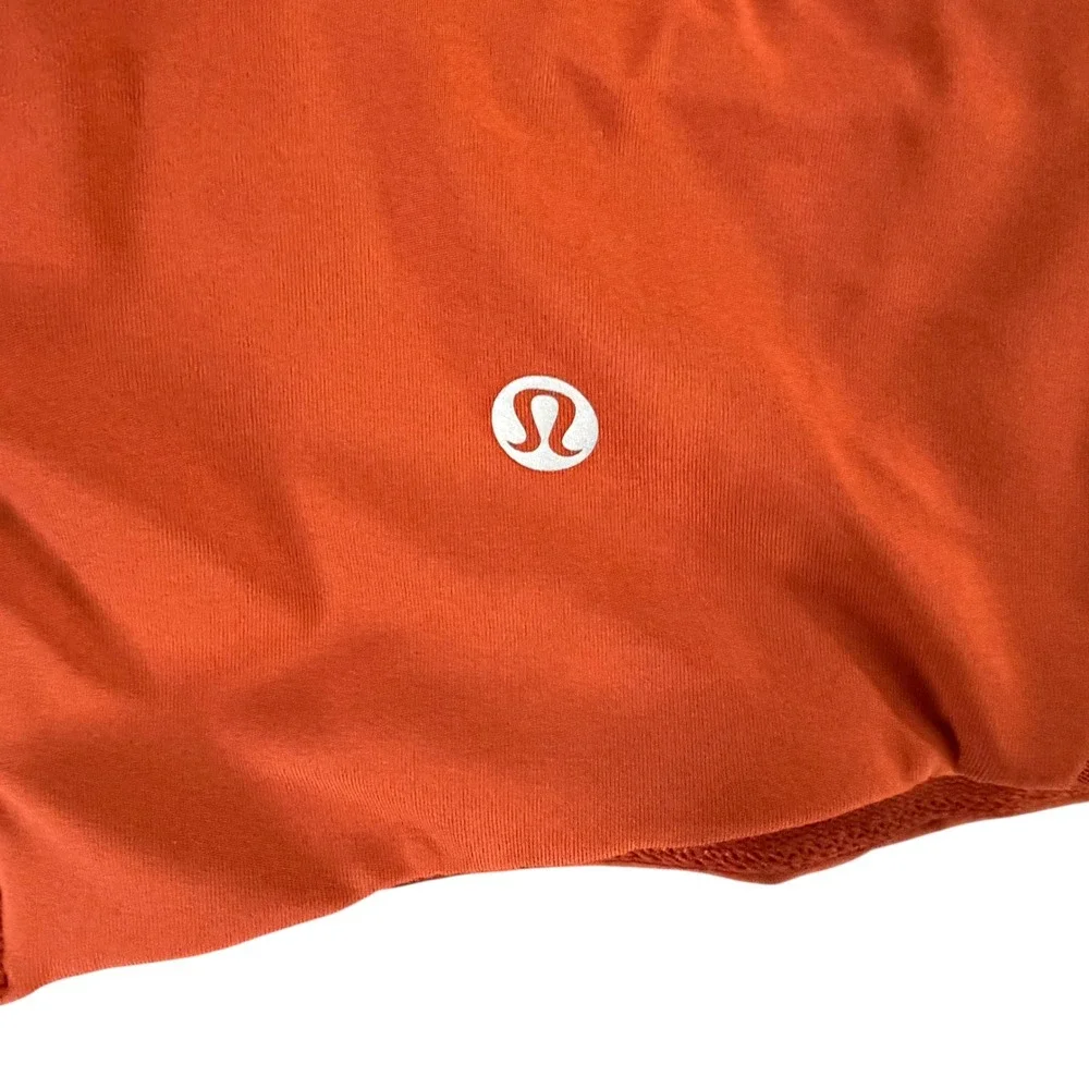 Lululemon Invigorate Bra Womens Size M Aztec Brick Orange High Support Racerback